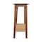 Alaterre Furniture Calais Console Table, Warm Chestnut ANCA1070 - alternate 8